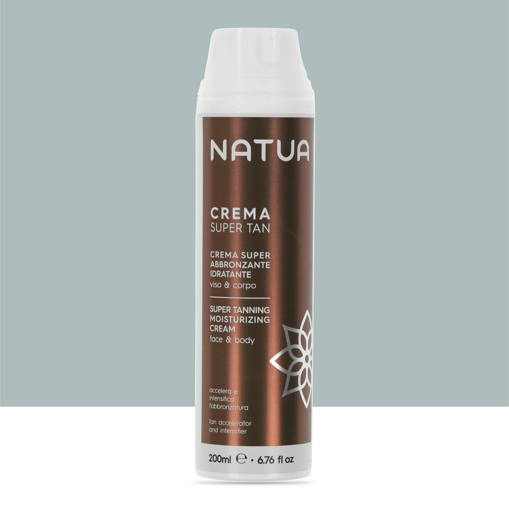 Crème Super Tan - Bronzant pour Visage et Corps by natua